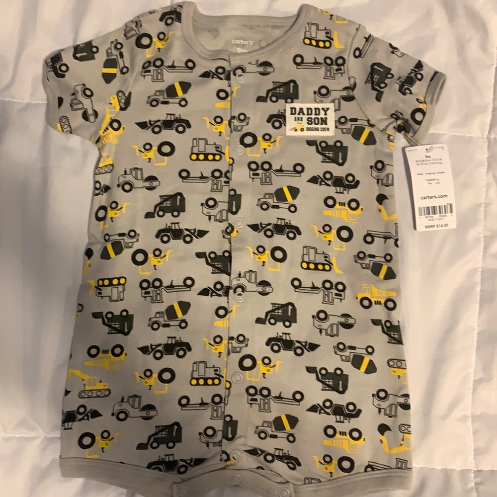 Brand New Carter's Baby Boys Romper